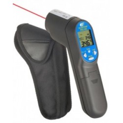Thermomètre portable infrarouge et entrée sonde type K
