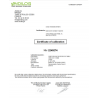 Certificat d'étalonnage Couple relié COFRAC