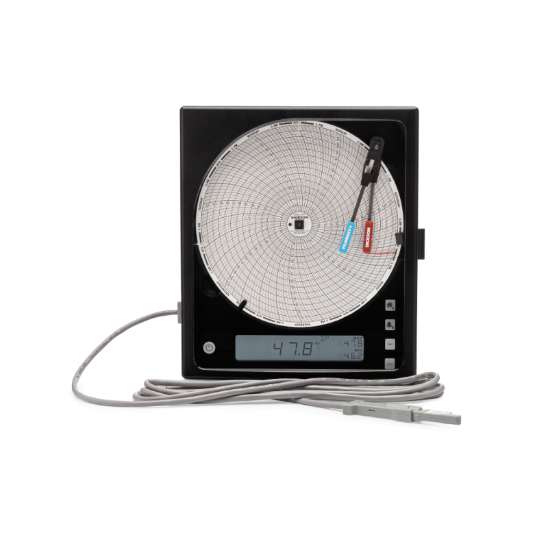 Température et d'hygrométrie sur disques (203 mm) avec affichage LCD
