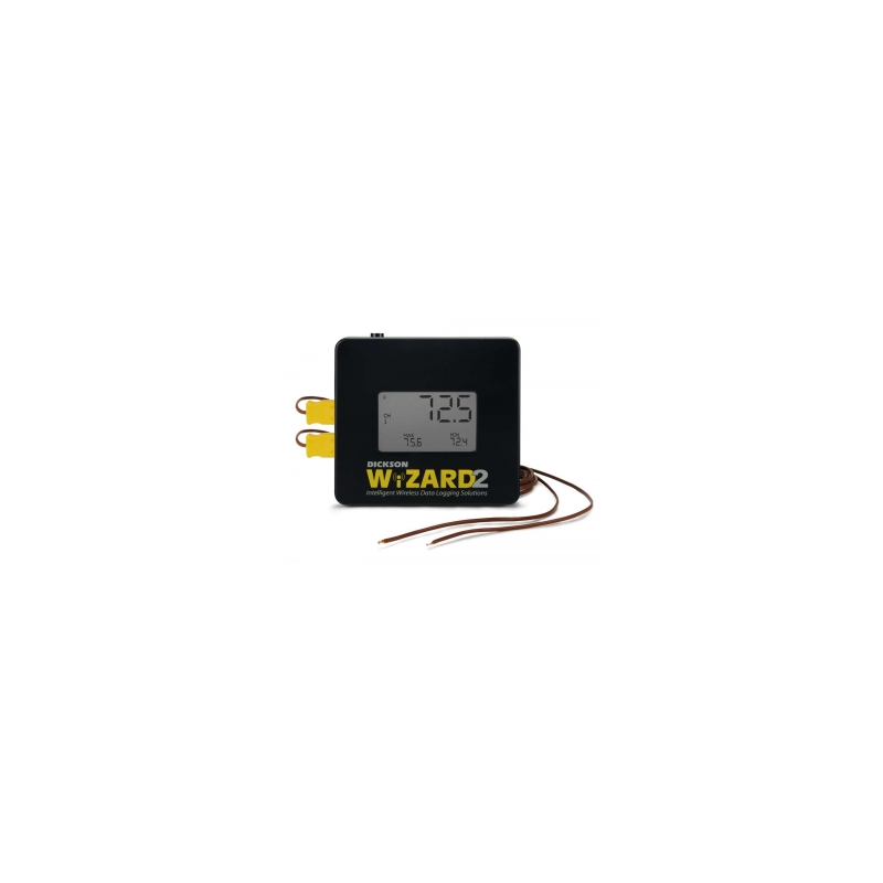 Enregistreur temperature sans fil 2 sondes K Enregistreur temperature sans fil 2 sondes K