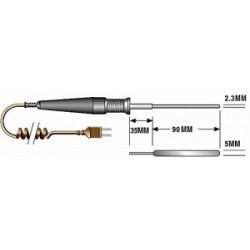 Sonde de température plane...
