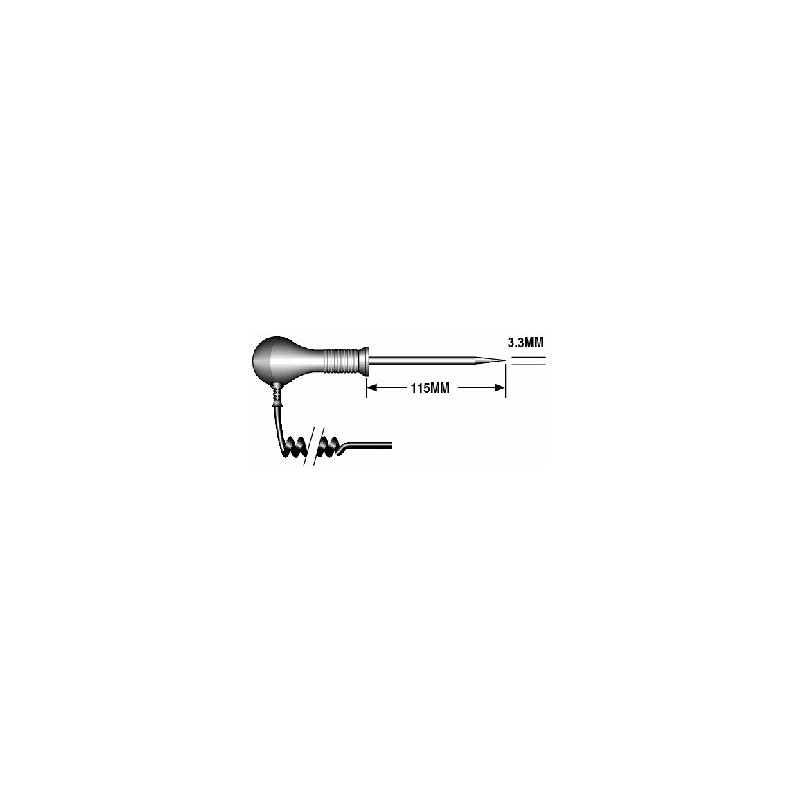 Sonde de température PT100 de pénétration