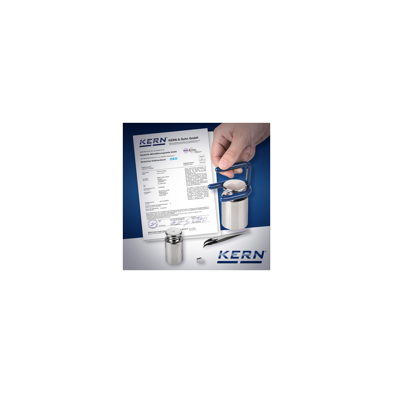 Certificat d'étalonnage DAkkS