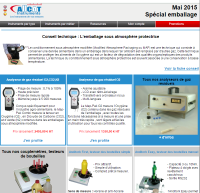 newsletter mesurez.com de juin 2015 Spécial emballages