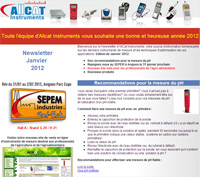 Newsletter Janvier 2012
